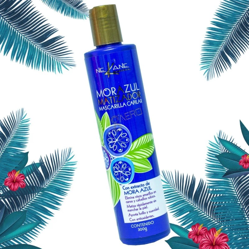 Mascarilla Mora Azul Nekane Capilar 300g Libre De Sal