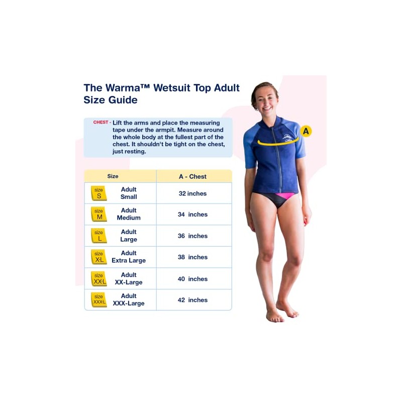Konfidence Warma Wetsuit Top - Zipped Neoprene T-Shirt - Ideal