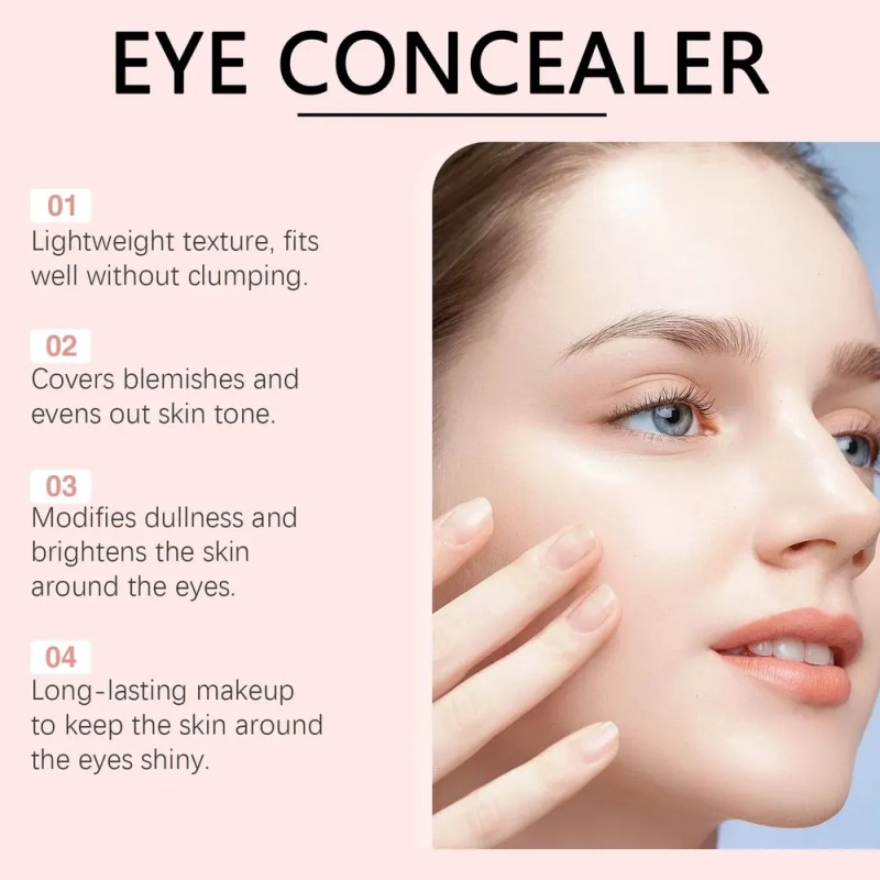 Eye Concealer Can Cover The Dark Defects Which Is Easy