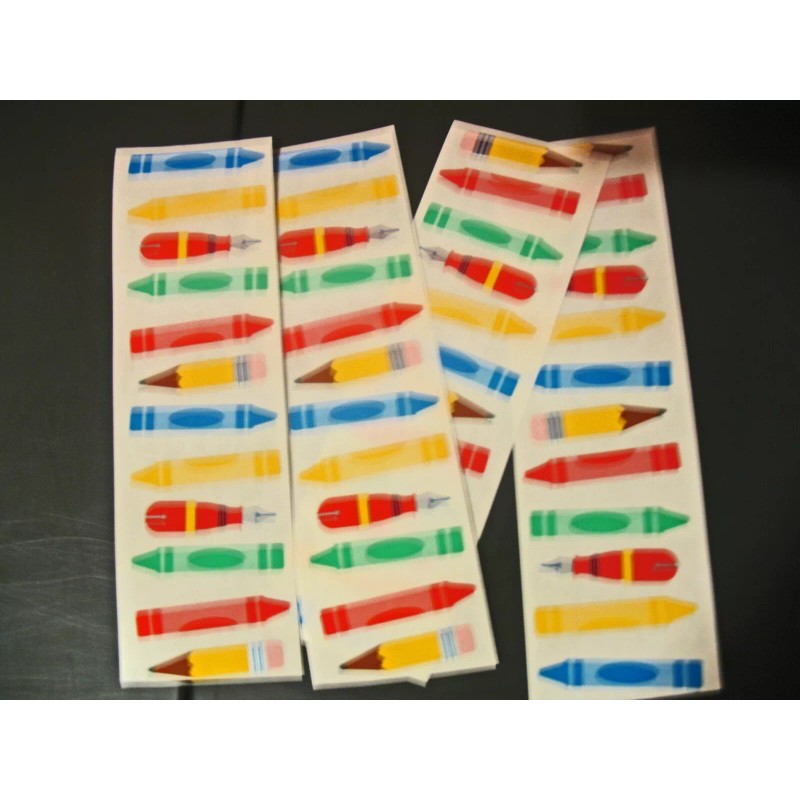 unknown mrs grossmanLOT -- 4 Strips MRS. GROSSMAN STICKERS--Cray