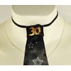 Happium Happy Birthday Black Gold Tie - Party By Age