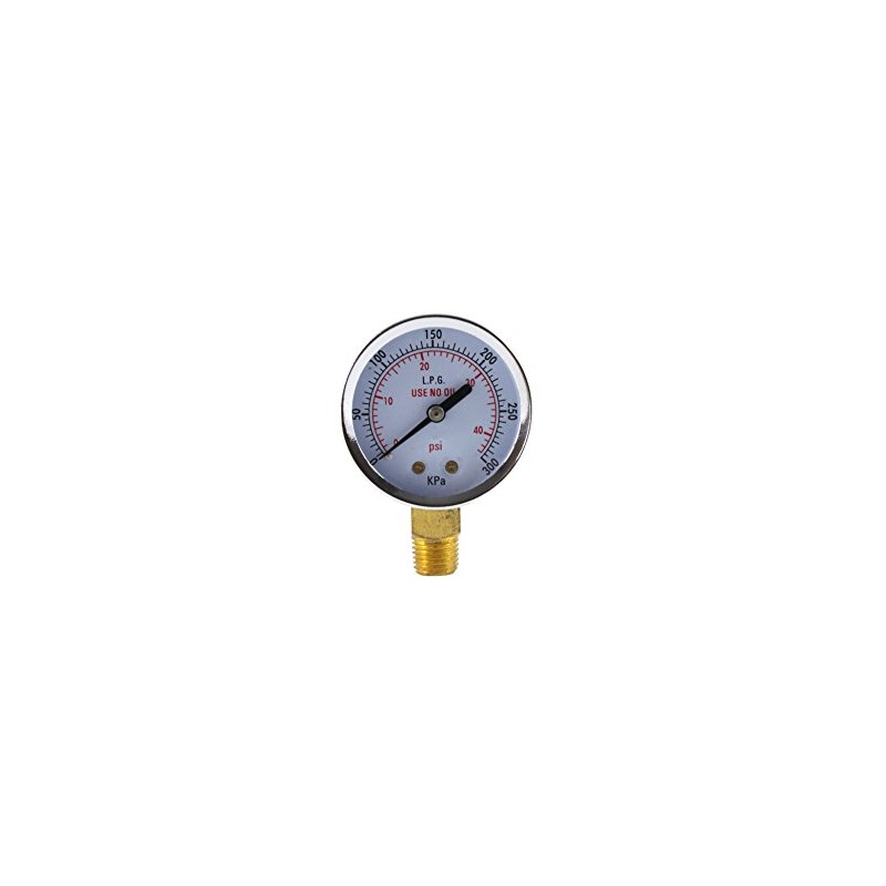 SÜA - Low Pressure Gauge for Propane Regulator 0-40 psi