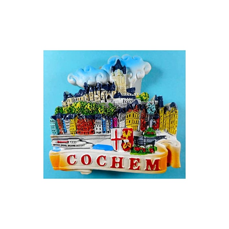 Souvenir Magnet Cochem on the Moselle Fridge Magnet Figurine Decoration
