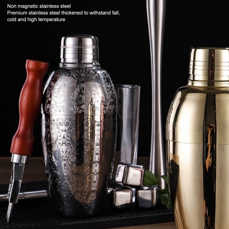 Boston Cocktail Shaker 304 Stainless Steel Bartending Mixer Shaker Bar
