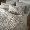 OHS Single Duvet Cover Set Tufted Arches, Ultra Soft Cosy