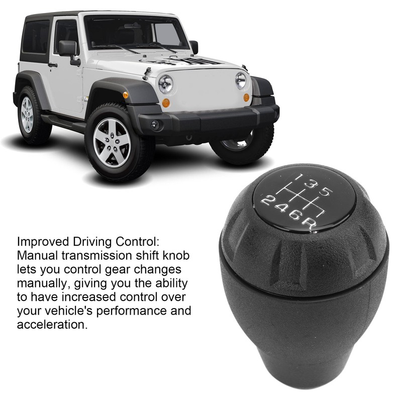 6 Speed Manual Shift Knob 52060485AG Manual Transmission Shifter Knob