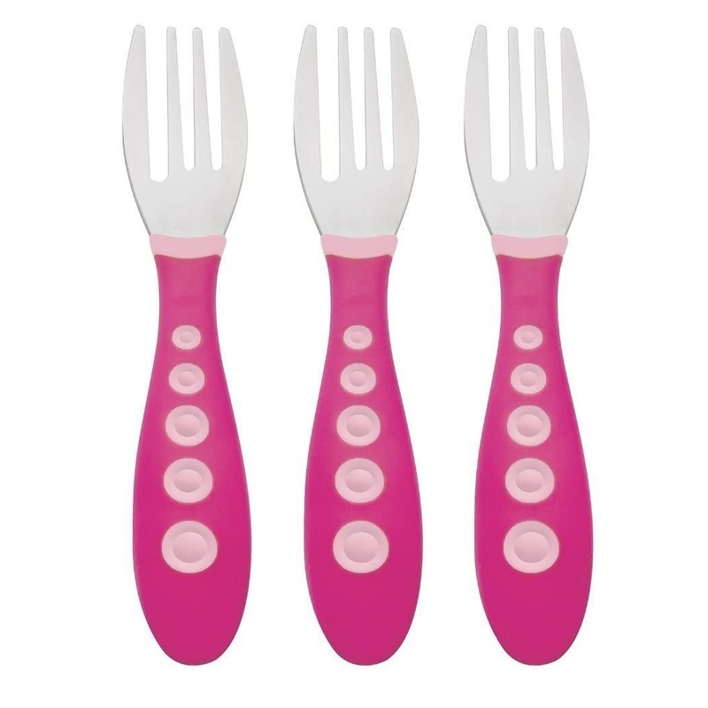 First Essentials by NUK Kiddy Cutlery 6 Piece Fork Set