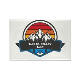 CafePress Taos Ski Valley Taos New Mexico Magnets Rectangle Magnet, 3"x2" Refrigerator Magnet