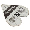 Wood Wedding Picture Frame Key Hook Wall Hanging Decoration Love