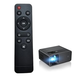 RUOYINKE Remote Control Compatible for 2025 Upgraded CiBest W13 Mini Projector, Video Projector, Portable Small Movie Projector (Not compatible with other brands)