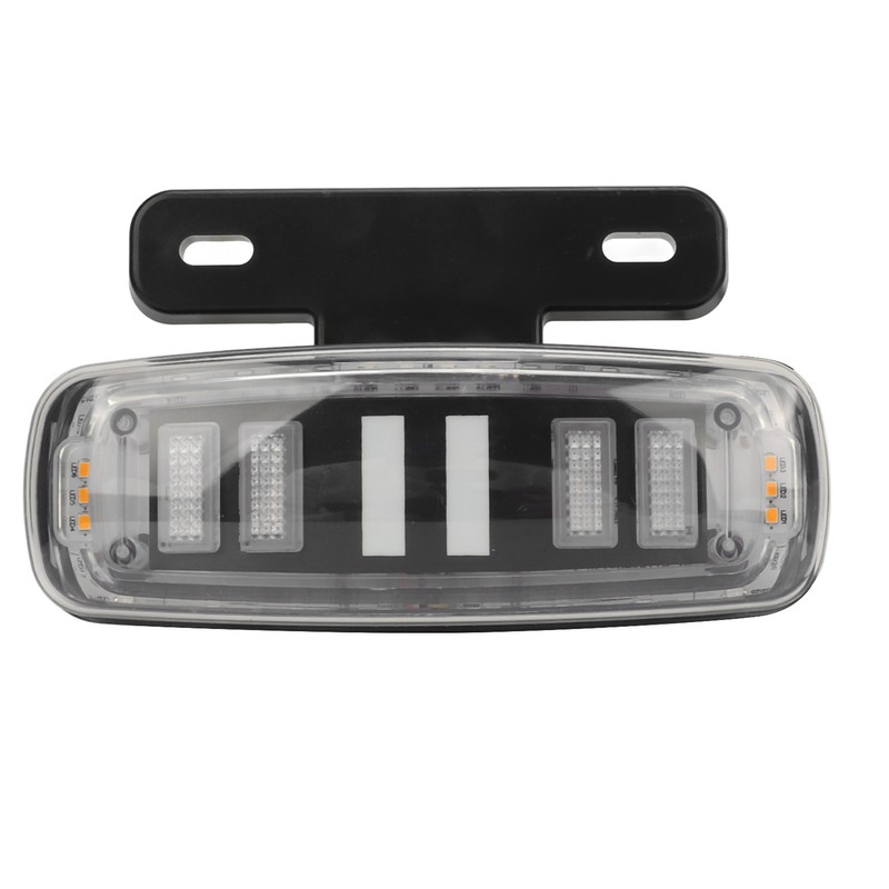 12V Motorcycle Tail Light Brake Turn Signal Light with License