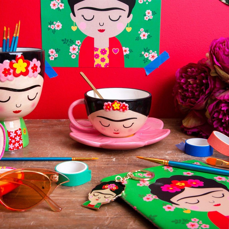 Sass & Belle Frida Cup and Flower Saucer Set