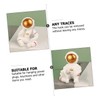 ABOOFAN 2Pcs Creative Cartoon Wall Hooks Adornment Power Plug Hooks