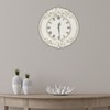 Eapmic European Style Resin Wall Clock, Retro Silent Clock with