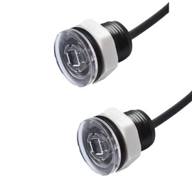 HJJSOLS02 Optical Infrared Water Oil Fuel Fluid Diesel Liquid Level Sensor Switch Infrared Water Level Sensor Liquid Level Monitor Sensor Water Tank Automatic Level Control, Pack of 2