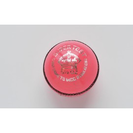 Cricket Ball - Pink Leather Match Quality (Adult)