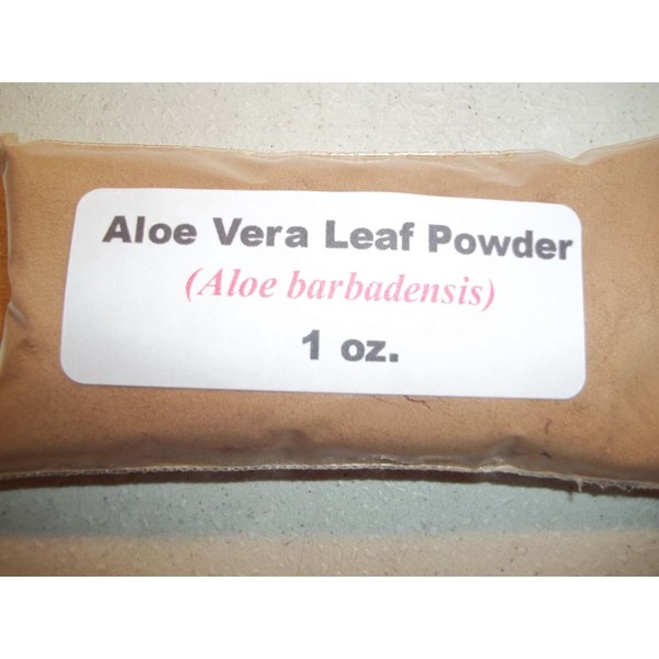 Aloe Vera Leaf Powder 1 oz. Aloe Vera Leaf Powder (Aloe barbadensis)