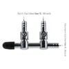 ZZHXSM 2pcs Air Splitter Flow Control Valve Fish Tank Oxygen