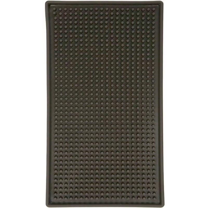 Xibany Bar Mat 6" x 12" PVC Small Black, Essentials