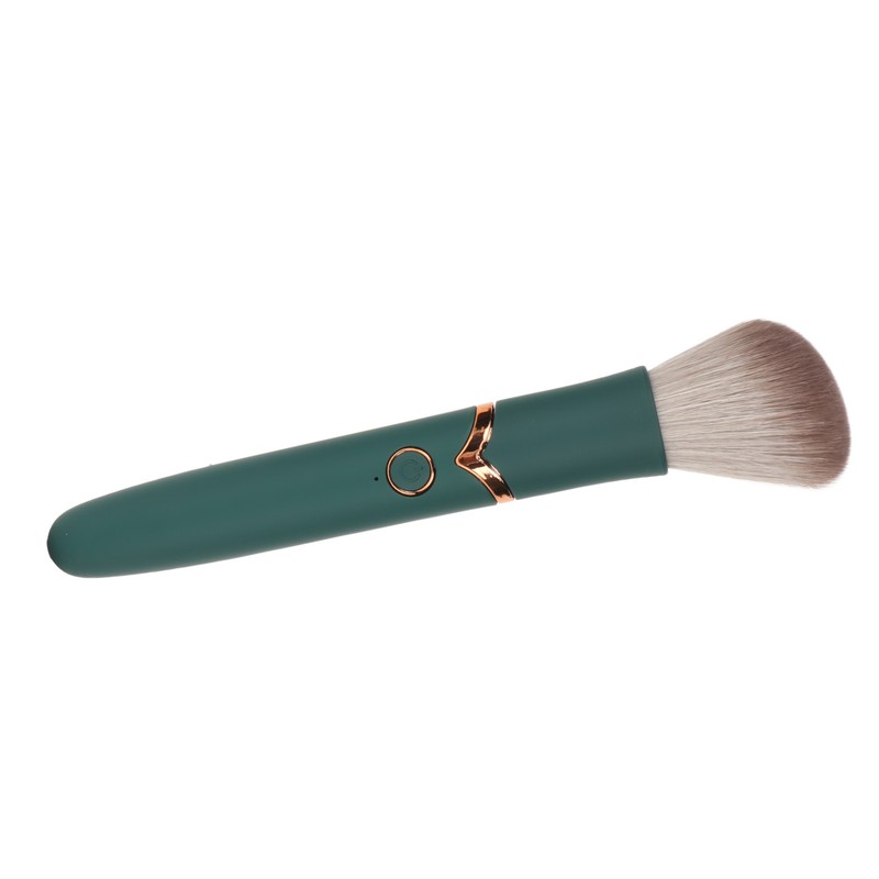 USB Rechargeable Makeup Brush 10 Gears Soft Fluffy Hair Electric