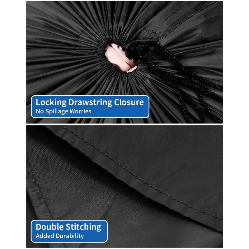 OTraki 2 Pack Travel Laundry Bag, 16 x 20 inch