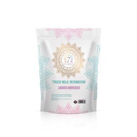 7C Tiger Milk Mushroom | 120 High Strength Tigers Milk Mushroom Supplement - 400mg Tigers Milk Mushroom Extract per Serving | Mushroom Capsules | Non-GMO Gluten Allergen Free | Manufactured in The UK