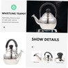 Mikinona Convenient Tea Pot Handheld Metal Kettle 2.0l Home Supplies