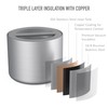 Bentgo® Stainless Insulated Food Container - Triple Layer Insulation, Leak-Proof