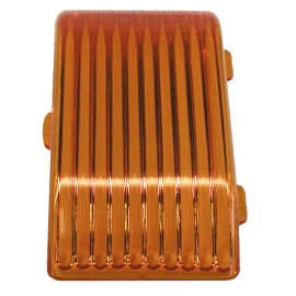 Peterson Manufacturing 384-15A Amber Replacement Lens for Porch / Utility Light