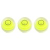 Three 12mm X 7mm Circular Bubble Spirit Level /Tripod NEW