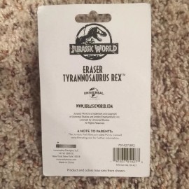 Innovative Designs Jurassic World Fallen Kingdom Eraser Tyrannosaurus Rex Sealed Trex - RARE