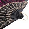 10Pcs Sequined Folding Hand Fan Wedding Party Gift Dance Props
