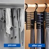 ZSMJAER Tie Holder, Adjustable Tie Holder, 20 Hooks, Does Not