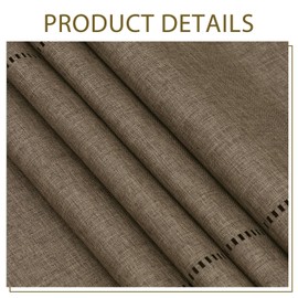 LOMOHOO Rustic Table Runner 71 Inch Long Boho Table Runner, Farmhouse Table Runner, Braided Striped Coffee Table Runner for Dinner Party Holiday