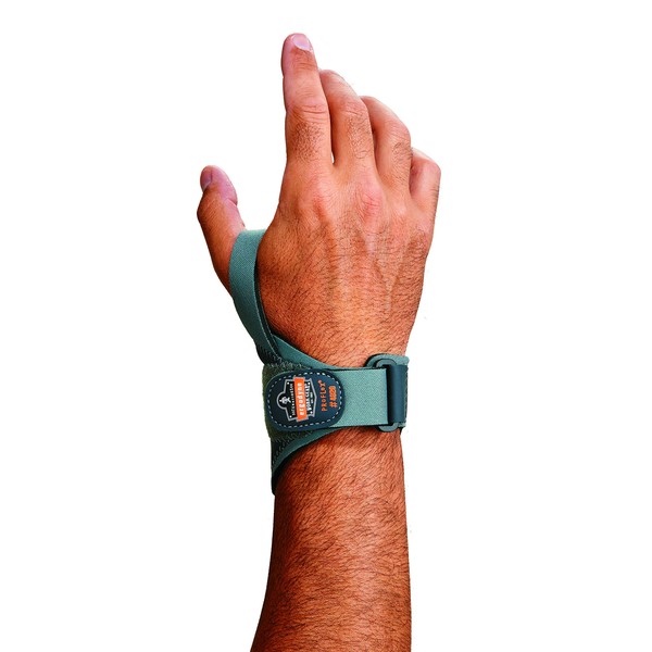 Ergodyne ProFlex 4020 Left Wrist Support, Gray, 2X-Large
