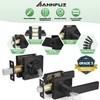 ANNFUZ Keyed Alike Combo Set Entry Door Lever Lock Set