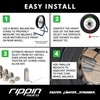 Rippin Moto 12-Pack Motorcycle Wheel Weight Kit | Premium Reusable