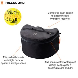 Hillsound Equipment 防水 PackStack PRO バックパック パッキングオーガナイザー ハイキング バックパッキング キャンプ 旅行 登山 スキー ツーリング用 (合計60L+)