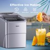 Silonn Ice Makers Countertop, 9 Cubes Ready in 6 Mins,