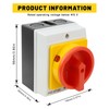 Main Switch 4-Pin Circuit Breaker 16A/IP65/415V Rotary Switch Cam Switch