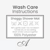 Odyssey Deep Pile Shaggy Non Slip Bath Mat 40 x