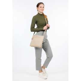 SURI FREY SFY Debby 13602 Women's Shoulder Bag Plain, Sand 420