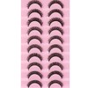 Eyelashes Russian Strip Lashes Natural Fluffy Wispy D Curly Effect