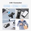 3-in-1 Barcode Scanner Handheld 1D Bar Code Reader Support BT