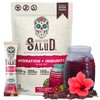 Salud 2-in-1 Hydration Packets + Immunity Electrolytes Powder, Hibiscus -