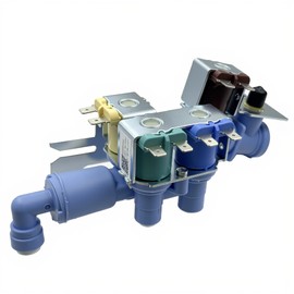 242253002 242102201 Refrigerator Ice Maker Water Inlet Valve Compatible with Frigidaire Electrolux Kenmore Crosley – Replaces 2689640, AP5669874, PS7321353, EAP7321353 – CFD DGH E23 Models