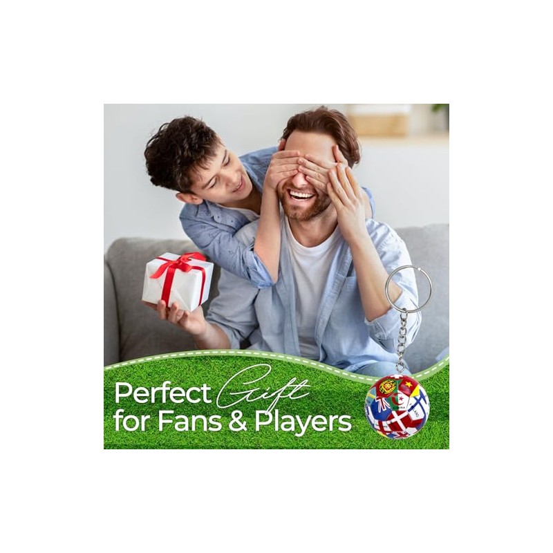 Premium World Cup Soccer Keychain - Perfect Gift for Fans