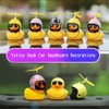 wonuu - Adornos de goma para coche, diseño de pato