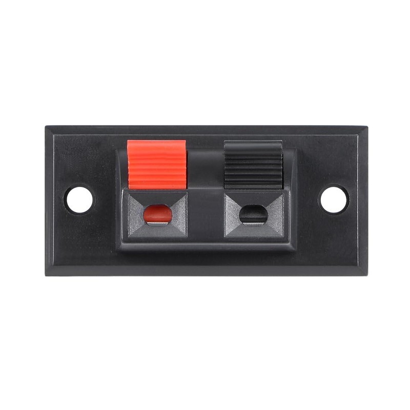 2Pcs 2Way Speaker Spring Connectors WP2-3 Spring Speaker Terminal Clip