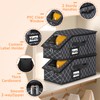 Dofilachy 2 Pack Stackable Hat Storage for Baseball Caps, Holds